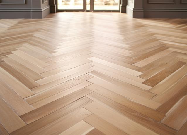 Pose de parquet en PVC clipsable